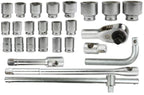 Trusa scule 26 piese 21 mm la 65 mm 3/4 si 1 tol pentru autoutilitare si camioane - Bjc tools