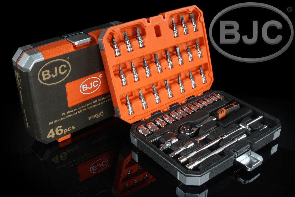 Trusa chei tubulare 1/4 46 piese PROFESIONALA - Bjc tools