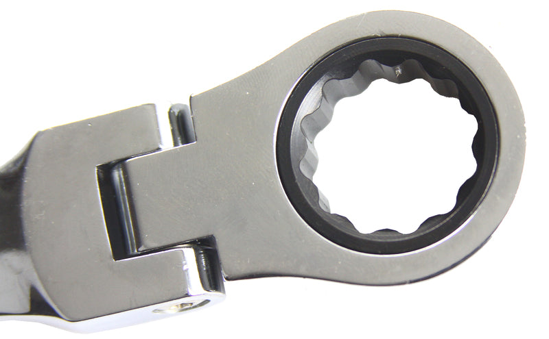 CHEI FIXE ȘI INELARE CU CLICHET ARTICULATE 8-19mm 7 piese, Set chei combinate cu clichet