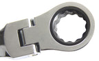 CHEI FIXE ȘI INELARE CU CLICHET ARTICULATE 8-19mm 7 piese, Set chei combinate cu clichet