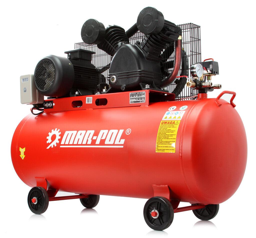 Compresor aer 200L 600L/min, 380V PROFESIONAL - Bjc tools Imagine principală a produsului
