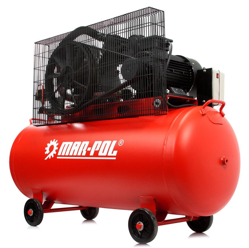 Compresor aer 200L  600L/min, 380V PROFESIONAL Imagine secundară a produsului
