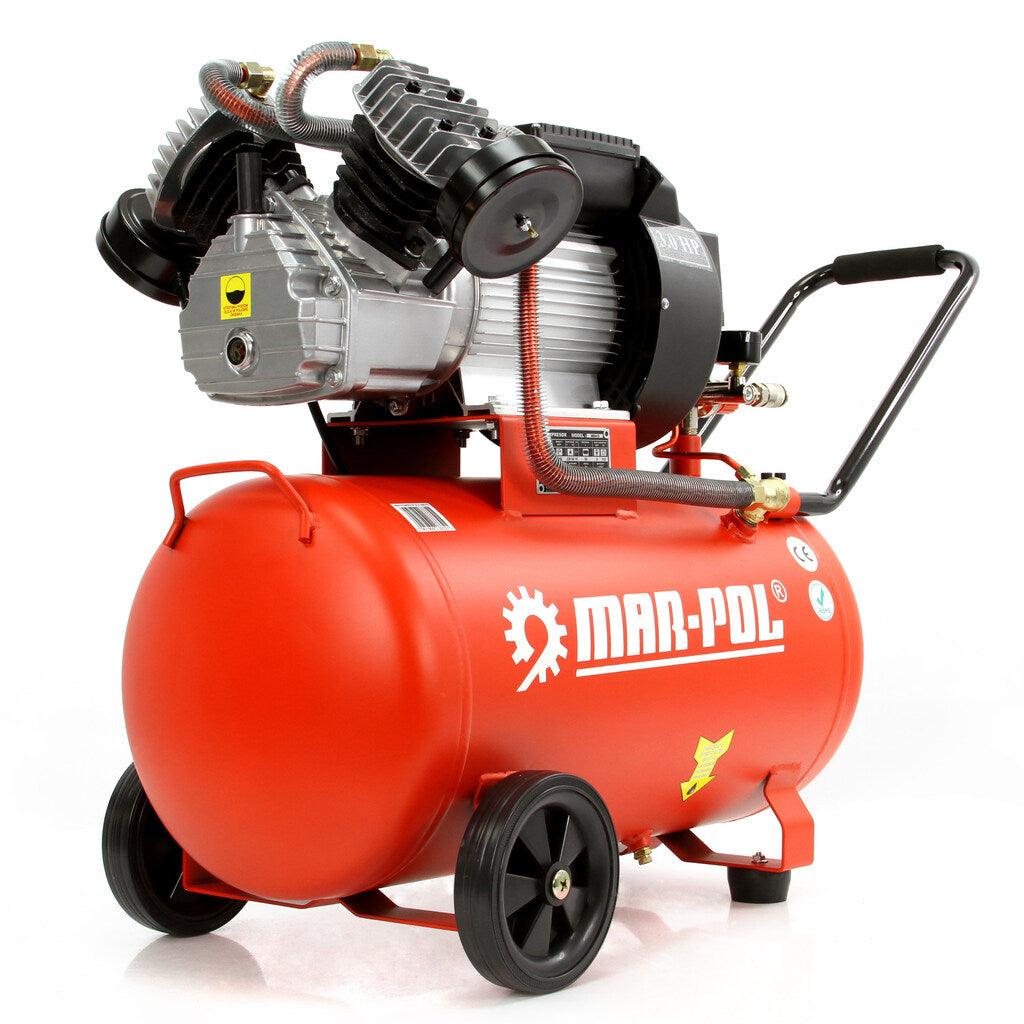 Compresor aer comprimat profesional, 50 litri, 2 pistoane, 390L/min 3HP - Bjc tools