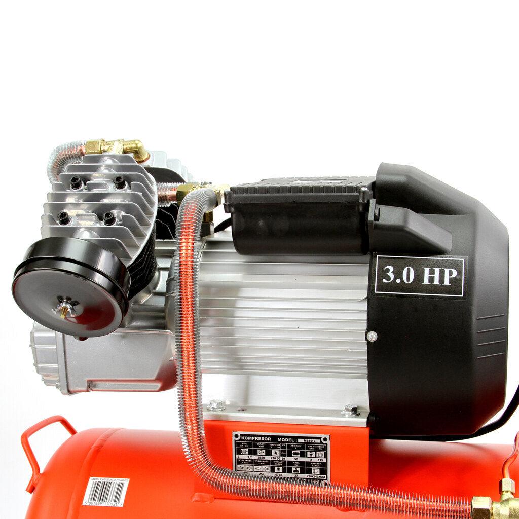 Compresor aer comprimat profesional, 50 litri, 2 pistoane, 390L/min 3HP - Bjc tools