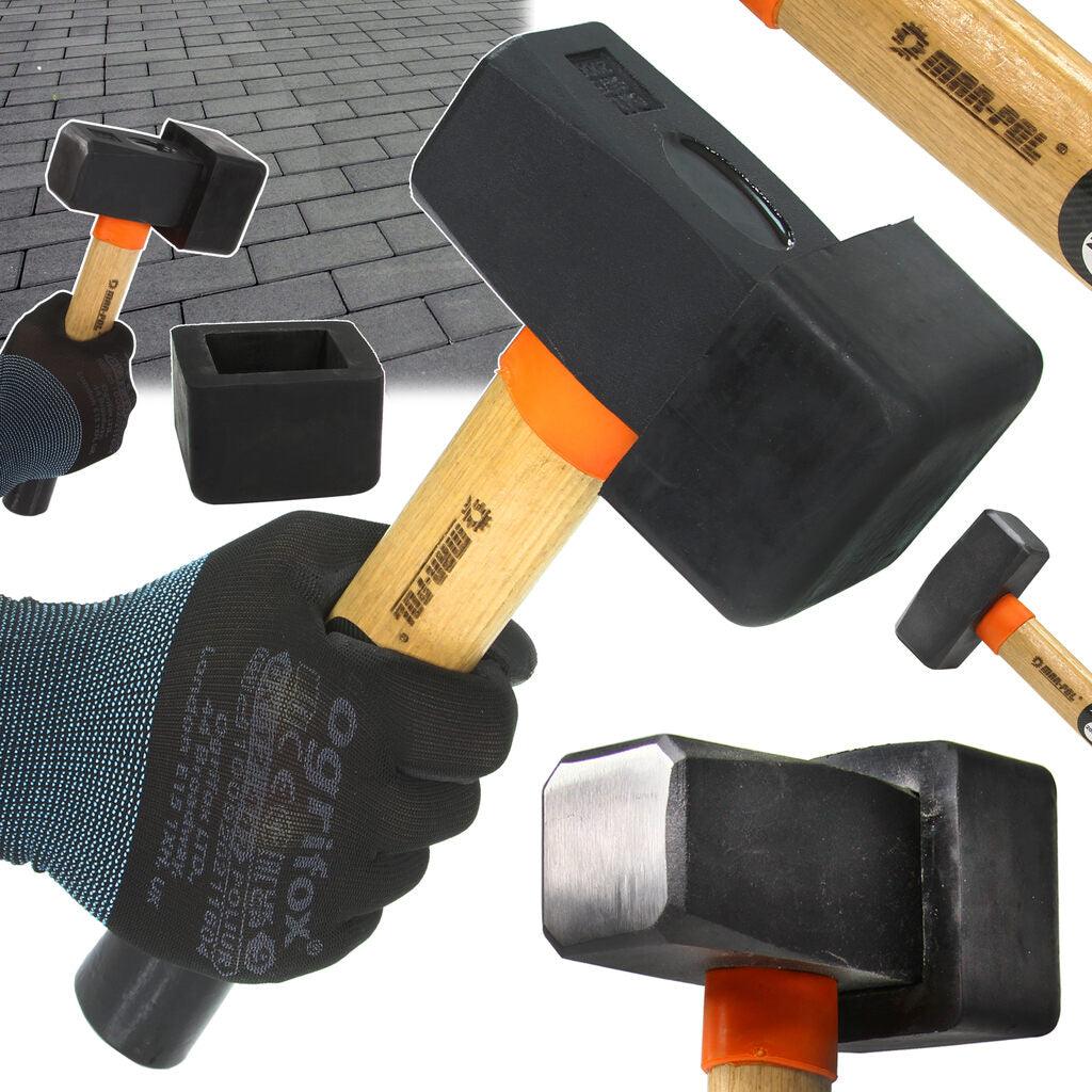 Ciocan cauciuc 2 kg pentru pavele - Bjc tools Imagine principală a produsului