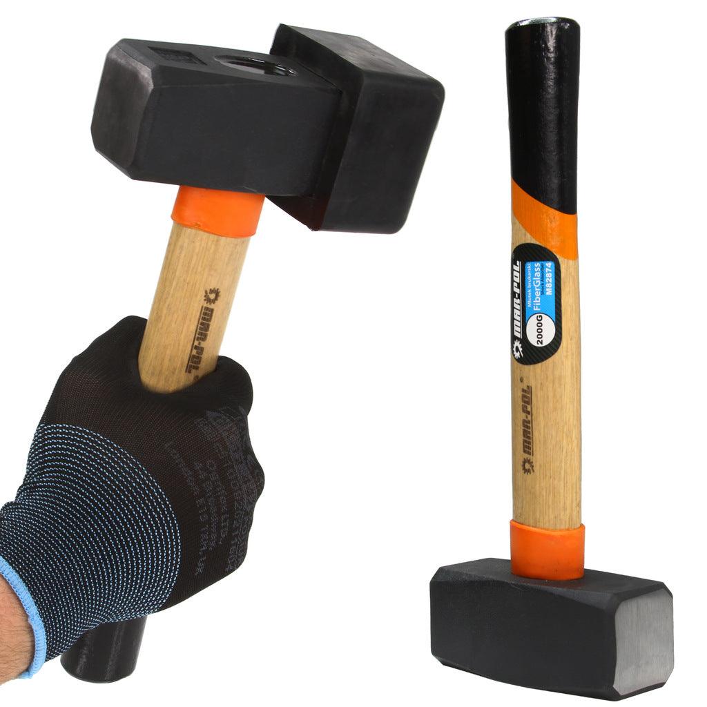 Ciocan cauciuc 2 kg pentru pavele - Bjc tools