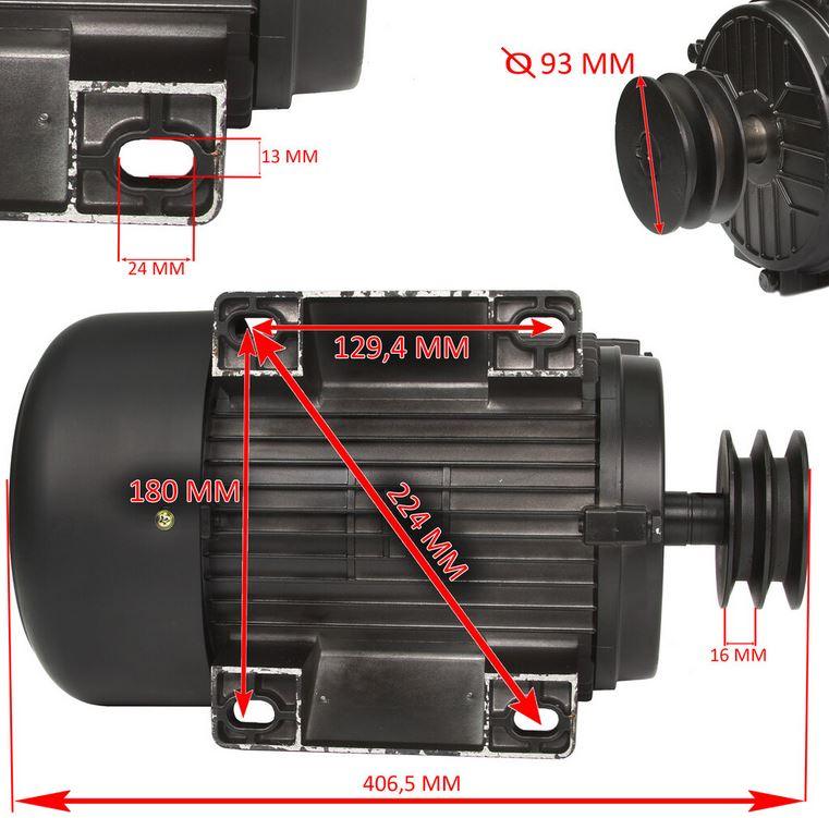 Motor Trifazat Y112M-2 5,5CP 2880 rpm - Bjc tools