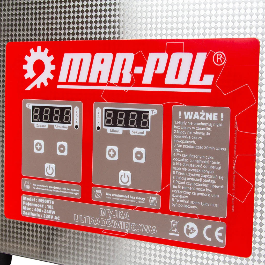 APARAT DE CURATAT CU ULTRSUNETE 10 L