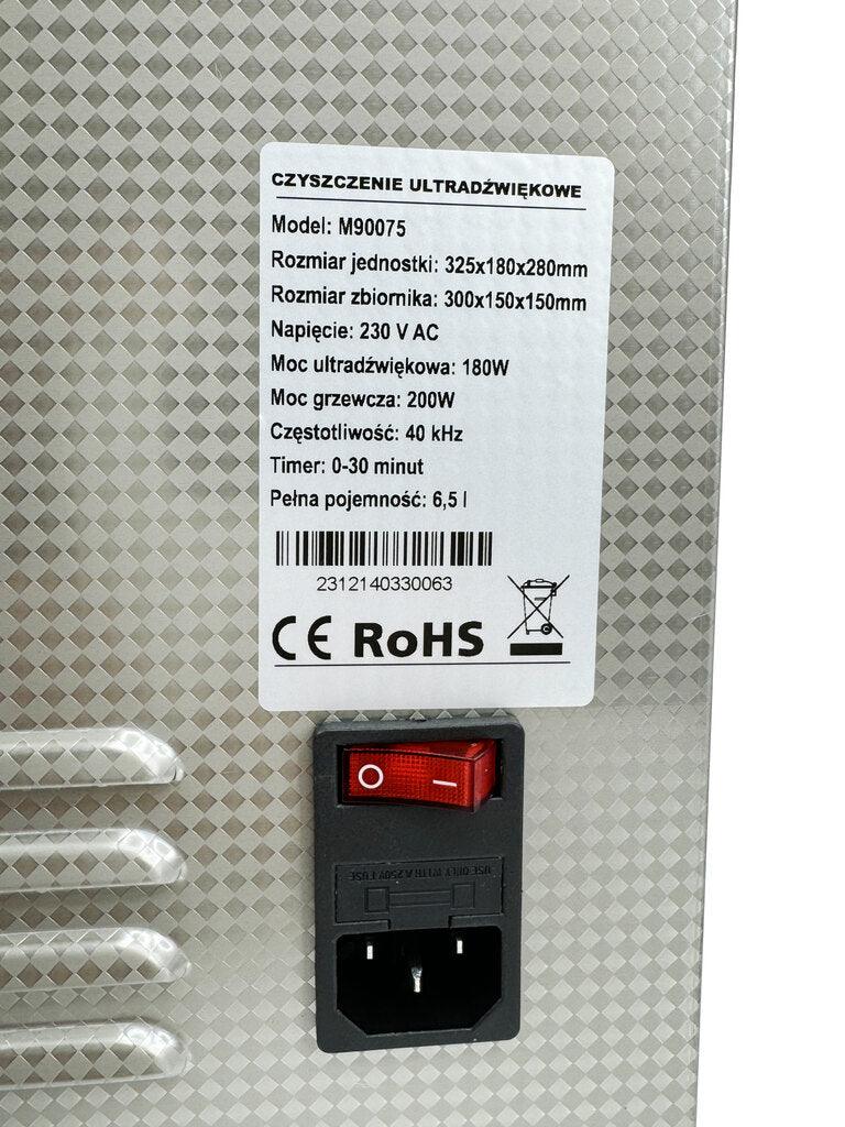 Mașină de curățat cu ultrasunete 6.5L - Bjc tools