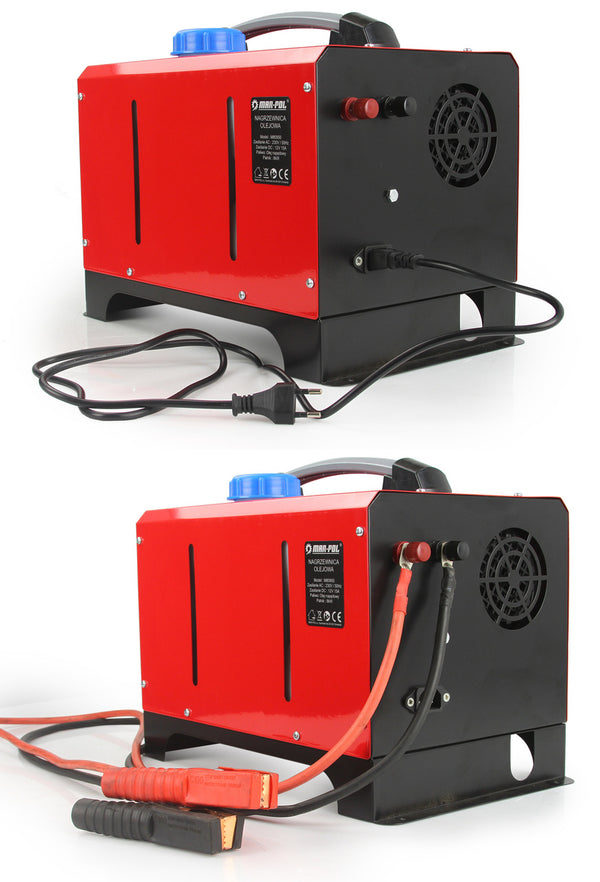 Siroco 8 kW – încălzitor portabil pe motorină 12V/230V cu termostat automat,aeroterma diesel
