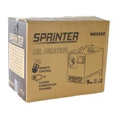 Aeroterma pe motorină 9000W cu telecomandă, evacuare termostat 230V/12V - Bjc tools