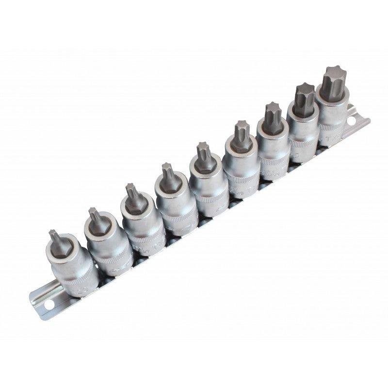 Set chei tubulare torx 1/2 9 bucati - Bjc tools