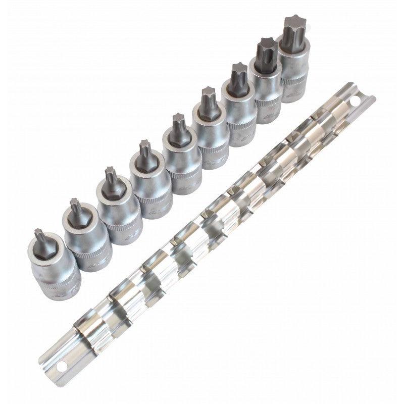 Set chei tubulare torx 1/2 9 bucati - Bjc tools