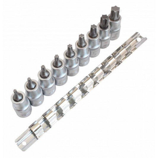 Set chei tubulare torx 1/2 9 bucati - Bjc tools