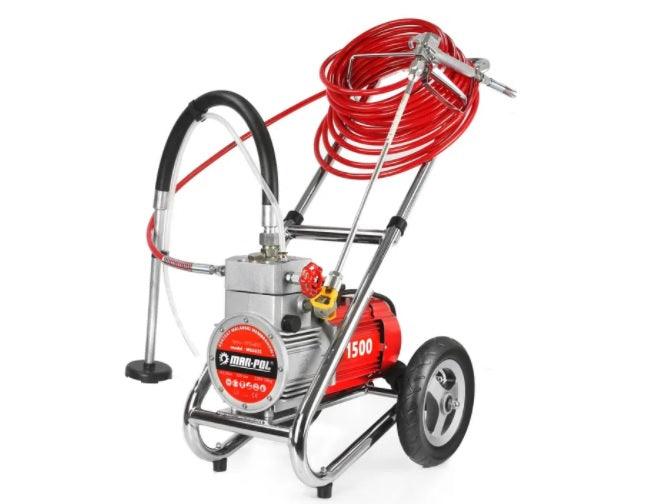 Pompa de vopsit zugravit lavabila Airless 1500w 4L/min - Bjc tools