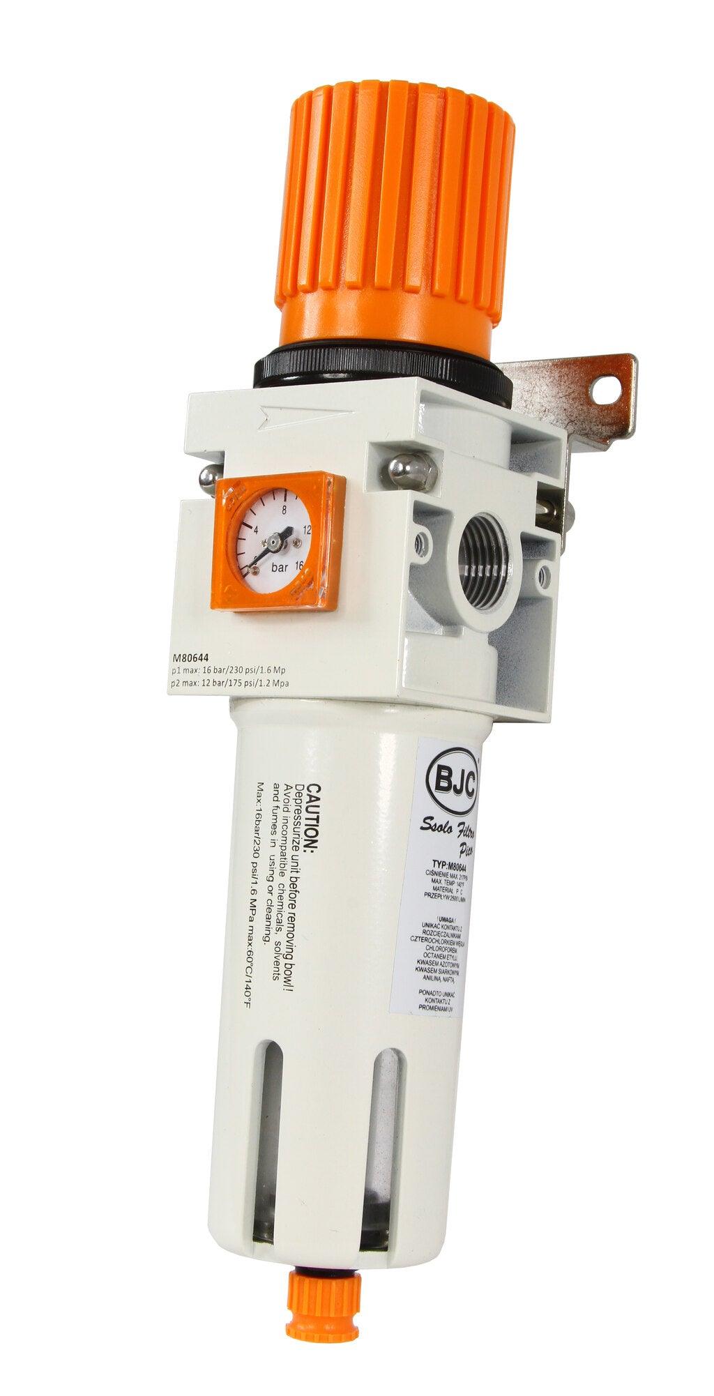 Filtru de aer apa și impuritati cu regulator de presiune 1/2" 15bar - Bjc tools