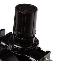 Regulator triplu filtru aer comprimat 1/2” cu manometru – 3 etape