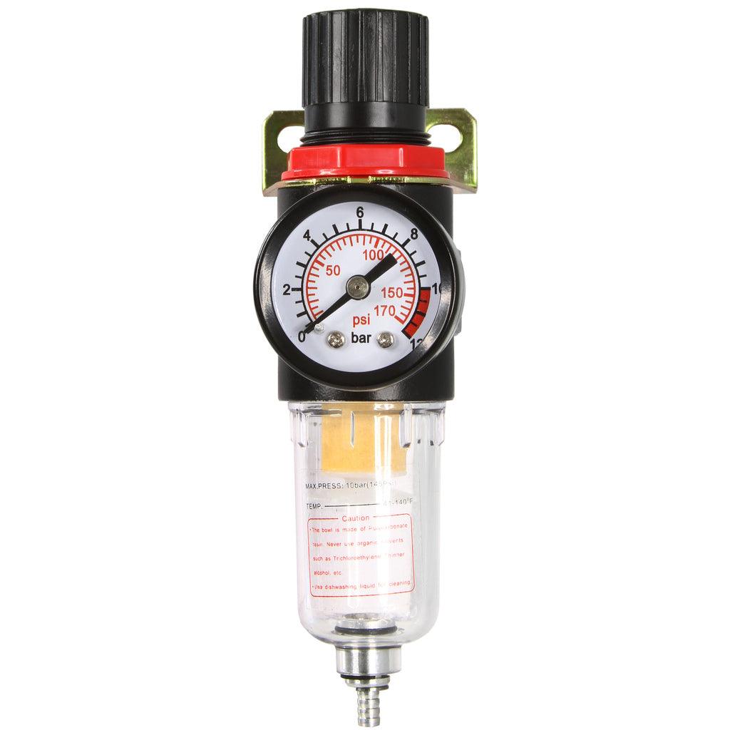 Filtru dehidratator reductor de presiune manometru 1/4" 12bar - Bjc tools