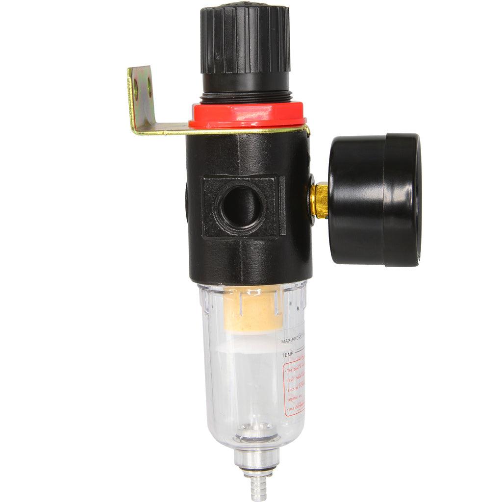 Filtru dehidratator reductor de presiune manometru 1/4" 12bar - Bjc tools