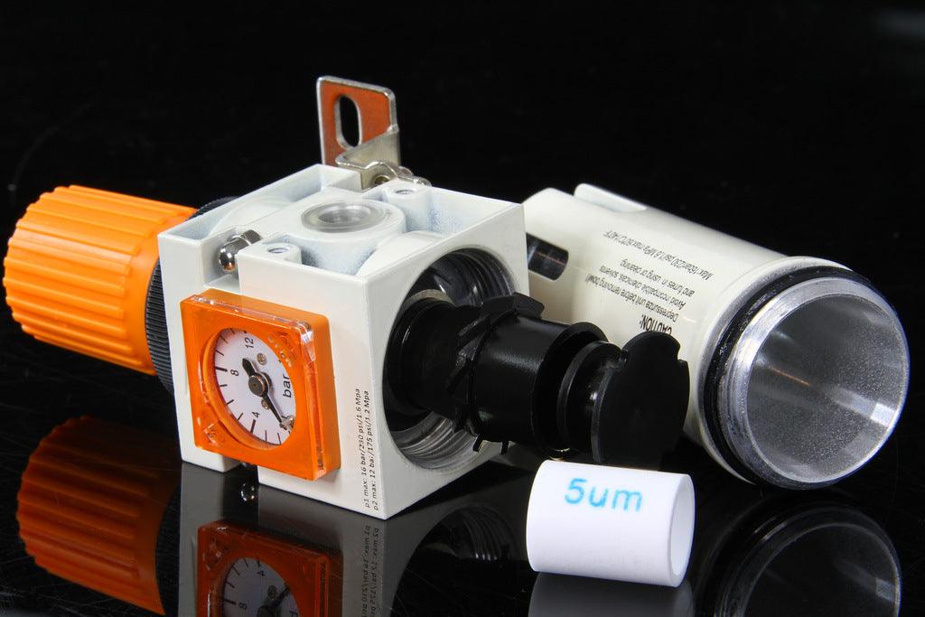 Filtru de aer si impuritati cu regulator de presiune 1/4 15bar Premium - Bjc tools