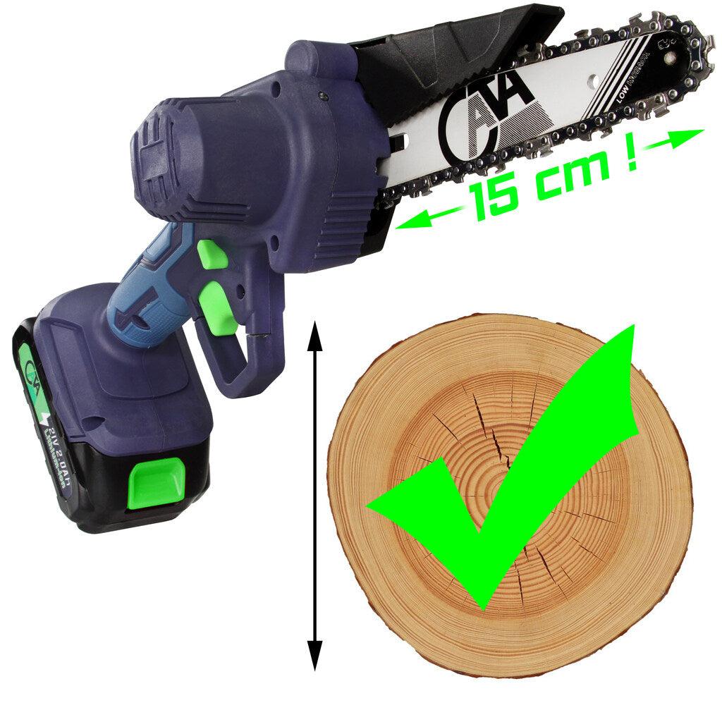 Mini Drujba / Mini Fierastrau cu 2 acumulatori - Bjc tools