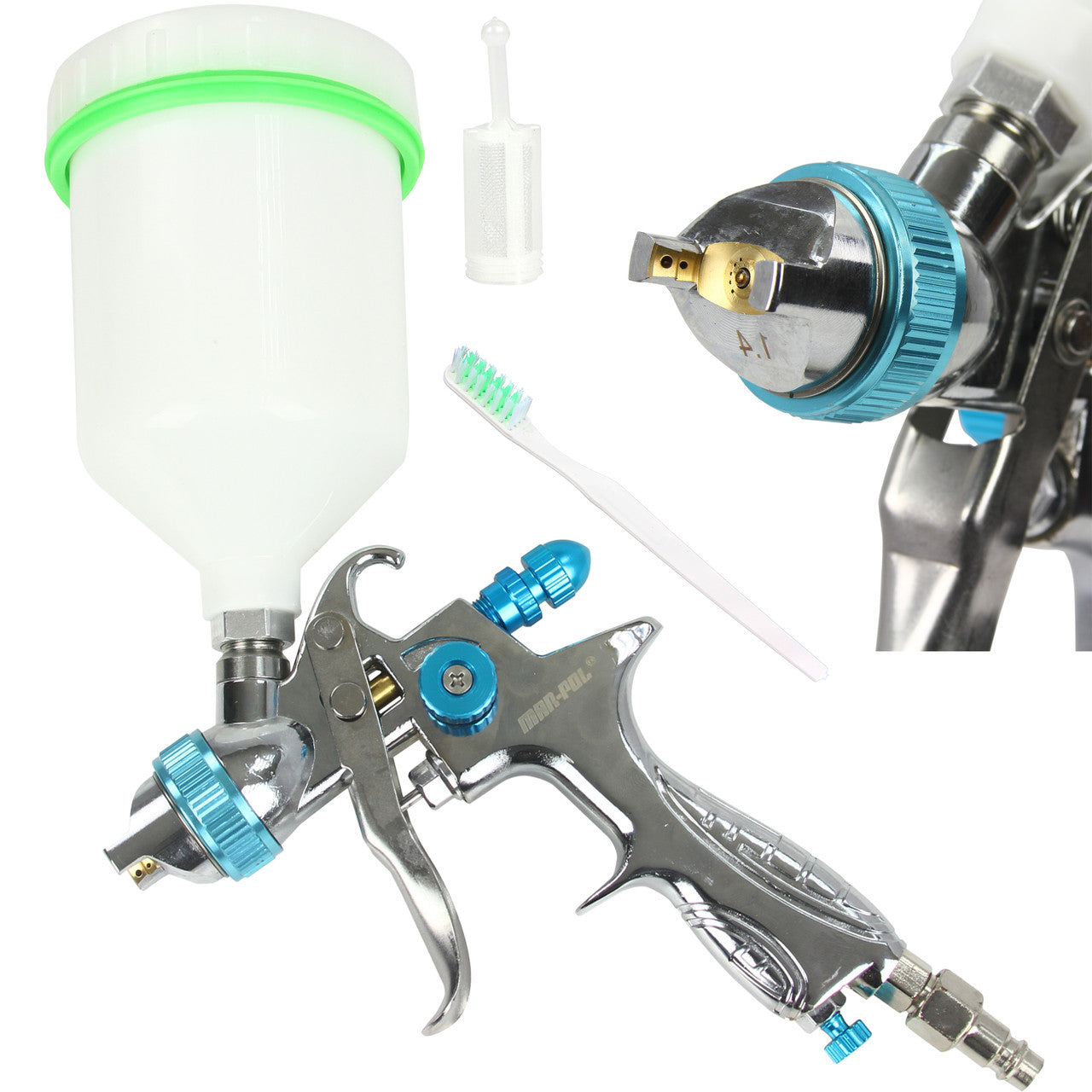 Pistol de vopsit Profi 1.4 HVLP 600 ml Imagine principală a produsului
