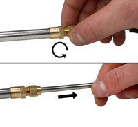 Pistol de suflat aer telescopic