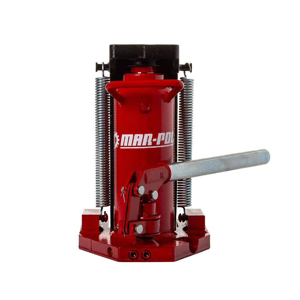 Cric pentru utilaje/ camioane cu talpa joasa | 20 tone, ideal pentru repararea echipamentelor grele.