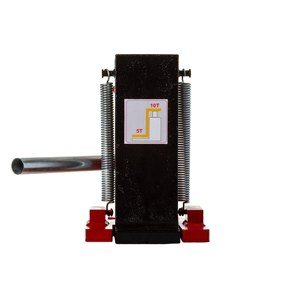 Cric 10T talie joasa, Cric camioane si utilaje, design compact pentru utilizare ușoară și mobilitate sporită.