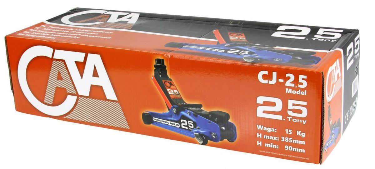 Cric hidraulic cu profil redus 2,5T ,CRIC HIDRAULIC TIP CROCODIL - Bjc tools