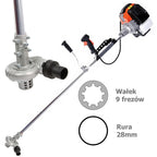 Pompa Apa pentru Motocoasa - Tija 28mm - Ax 9 Caneluri - Adaptor Motopompa