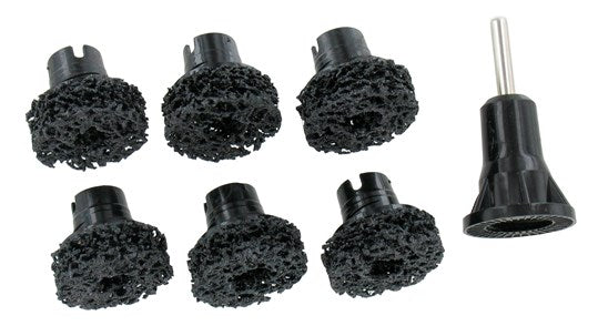 Set disc abraziv curatat prezoane butuc roti 7piese