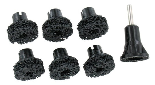 Set disc abraziv curatat prezoane butuc roti 7piese