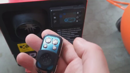 Siroco 8 kW – încălzitor portabil pe motorină 12V/230V cu termostat automat,aeroterma diesel