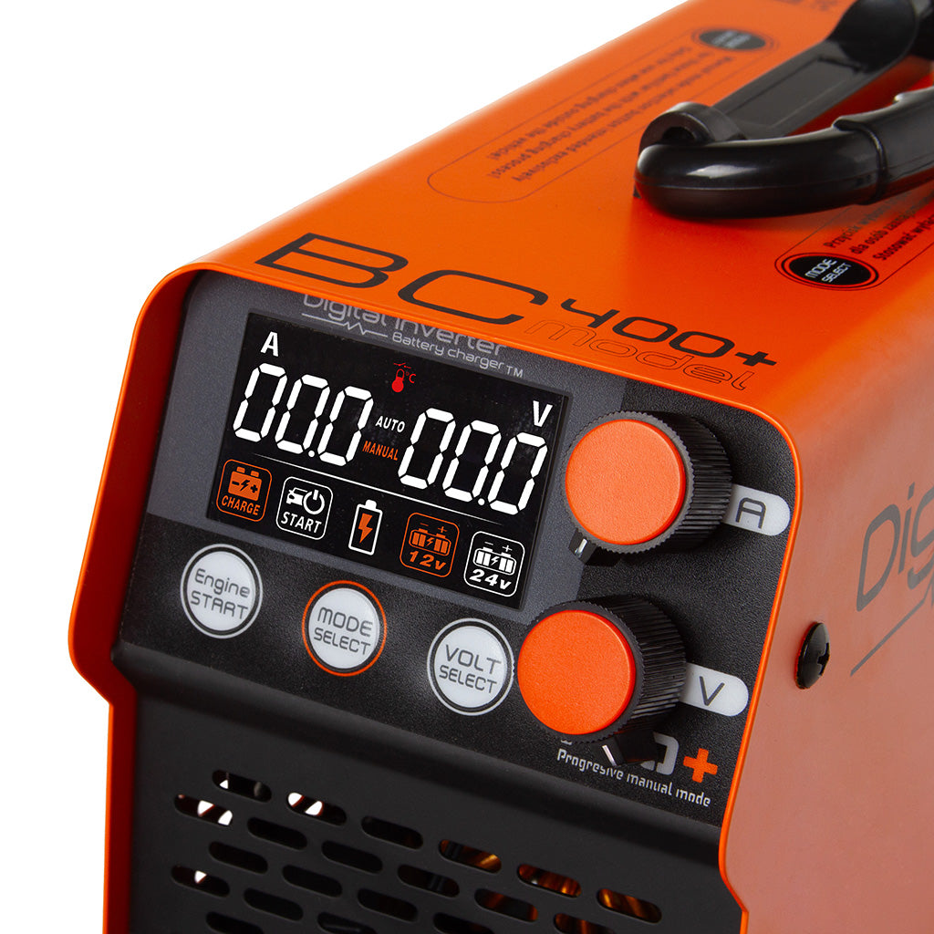 Redresor auto invertor BC-400 PRO+ 12V/24V cu Start-Up ,40A Imagine secundară a produsului