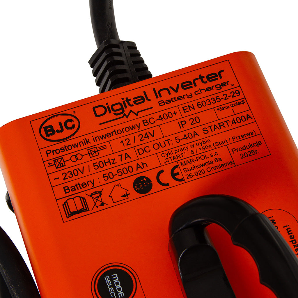 Redresor auto invertor BC-400 PRO+ 12V/24V cu Start-Up ,40A