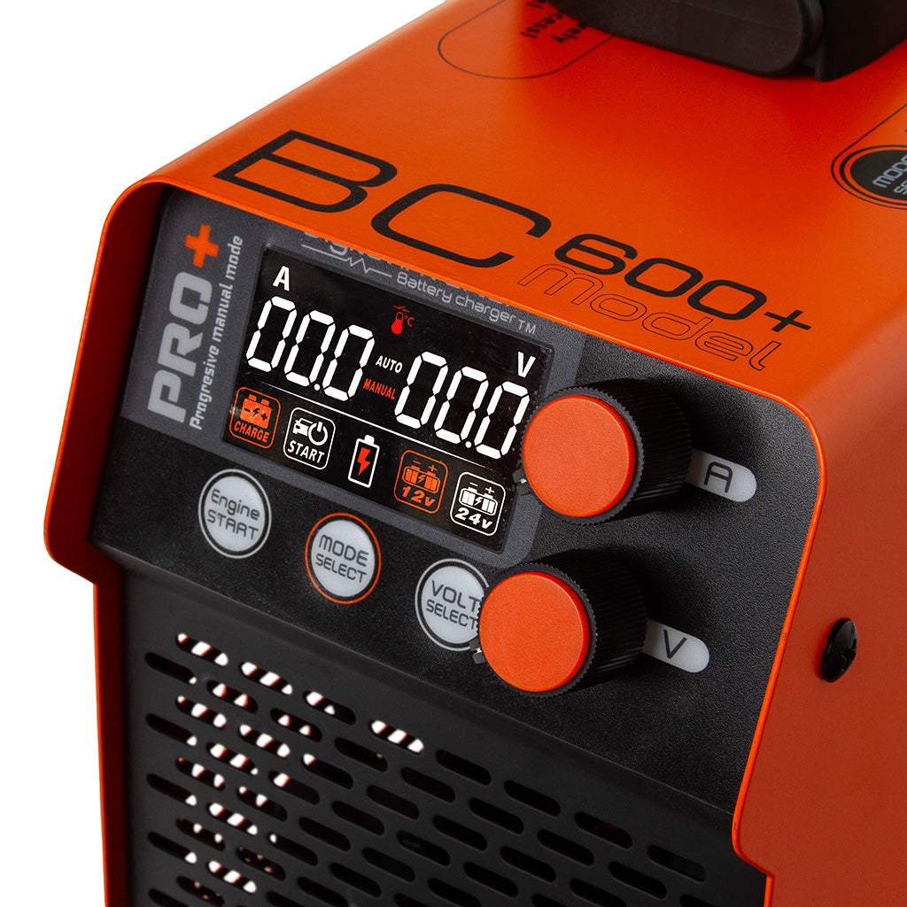 Redresor auto invertor BC-600 PRO+ 12v si 24v cu functie Boot 80A