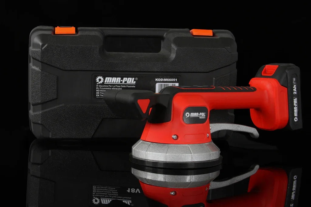 Ventuză vibranta pentru placi de gresie cu acumulator Imagine secundară a produsului