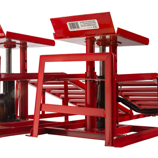 Set rampe auto cu lift hidraulic