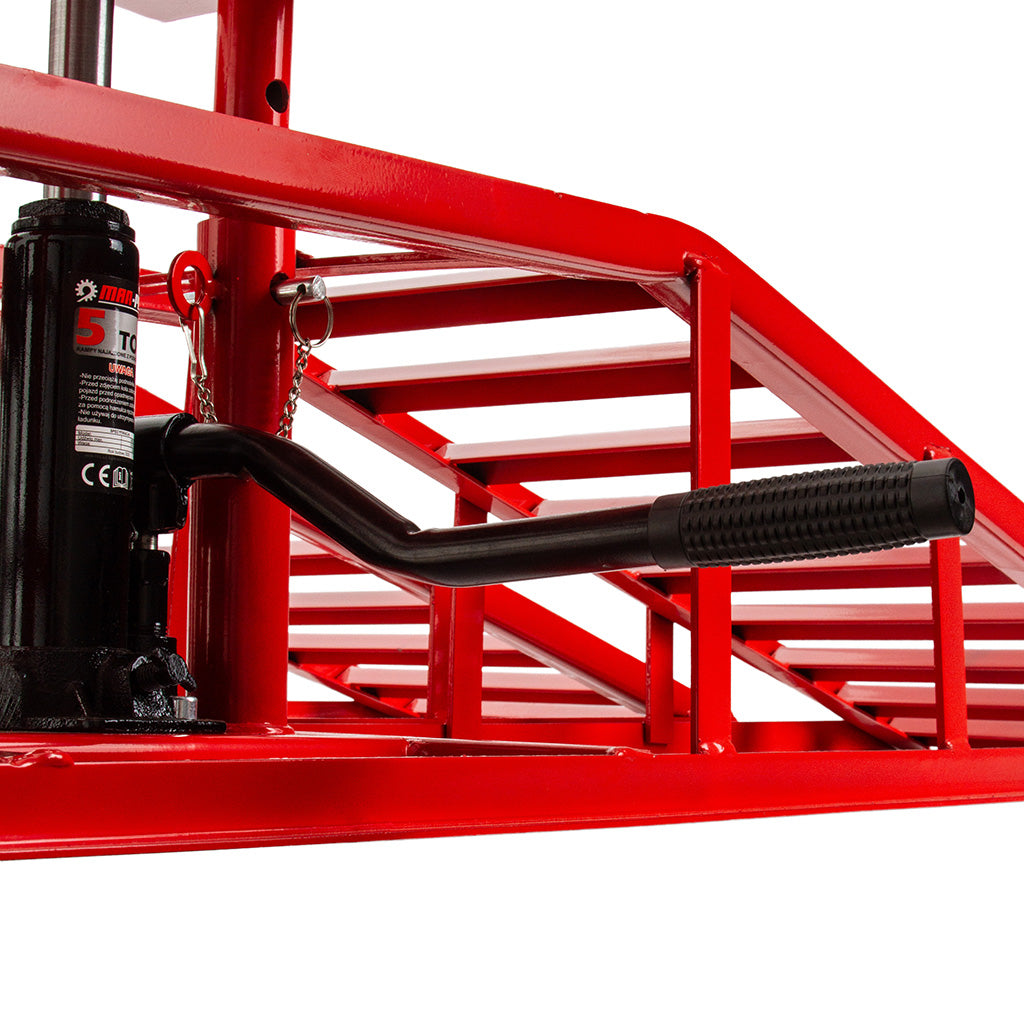 Set rampe auto cu lift hidraulic