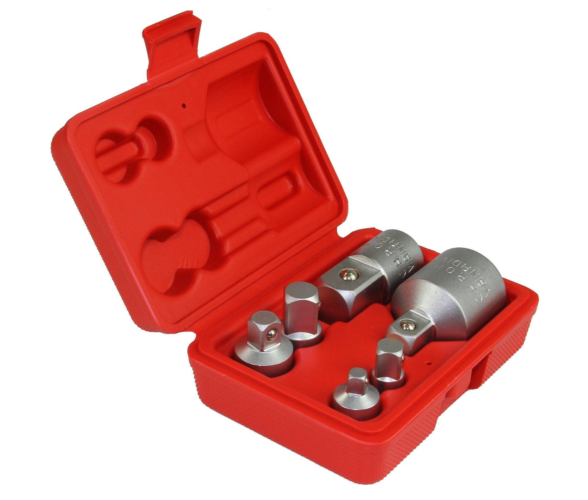 Set de adaptoare reductii 6 piese,Set adaptoare/reductii - Bjc tools Imagine principală a produsului