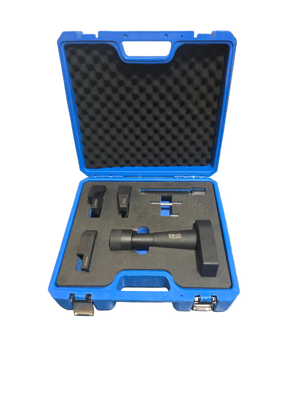 Presa universala mecanica pentru pivoti, rotule si capete de bara camioane - Set 3 furci (25.5, 32.5, 48 mm)