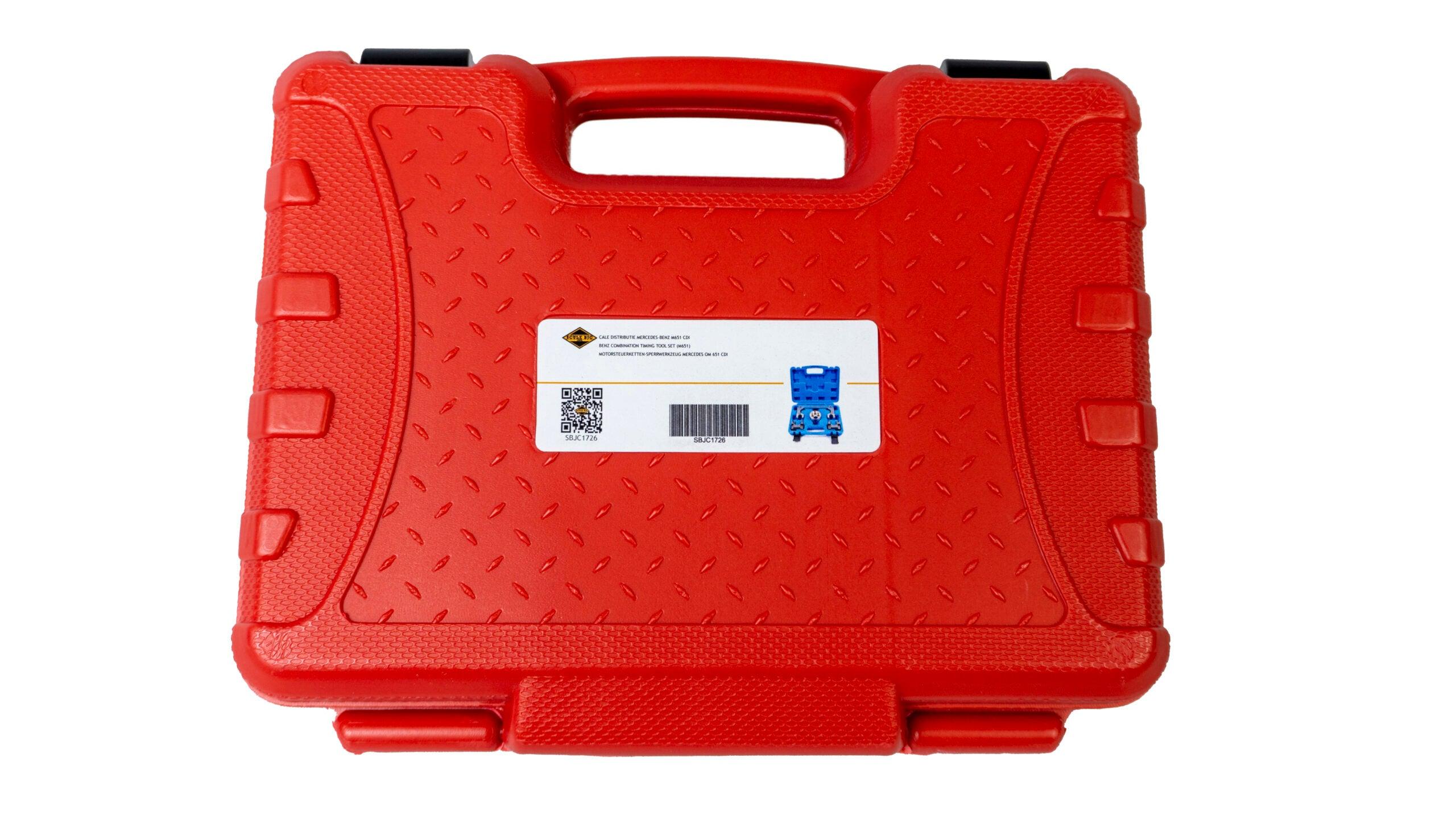 Trusă profesională cale blocare distribuție Mercedes M651 1.8 & 2.1 CDI (2008-2020) - Sprinter, Vito, C-Class, E-Class - Bjc tools