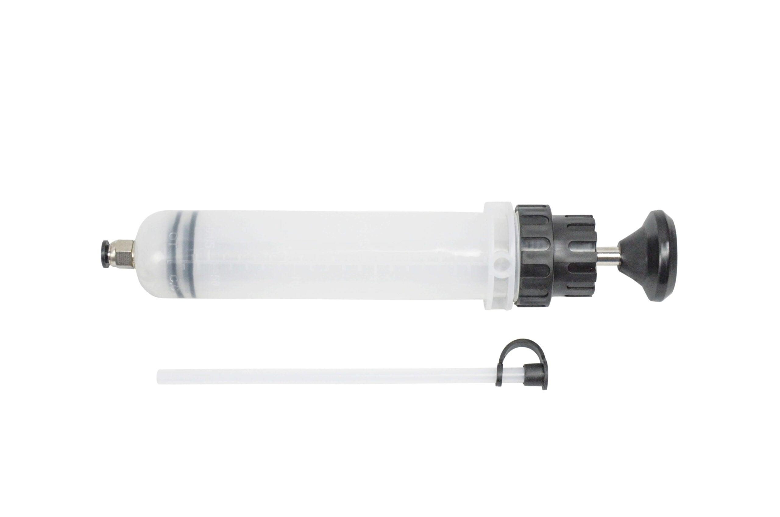 Pompa manuala de transfer ulei tip seringa - 200ml - Bjc tools