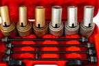 Trusa presa universala 26 piese pentru extras si montat bucse si rulmenti (44-82 mm) - Bjc tools