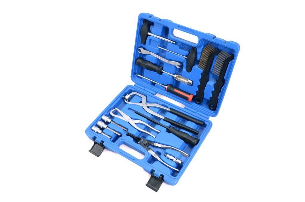 Trusa universala pentru demontare, montare si curatare frane cu tambur si disc - Bjc tools
