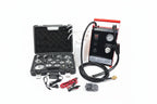 Aparat pompa electrica pentru aerisire si schimbat lichid de frana BJC Tools, 12V/220V, Set complet 17 accesorii