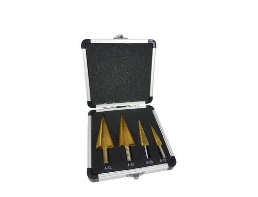 Set burghiu conic 4 piese HSS - Bjc tools