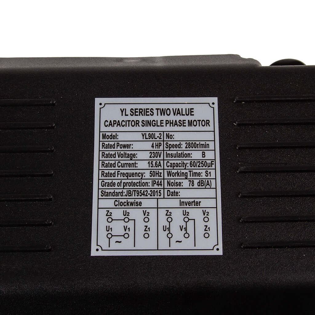 Motor monofazat YL90L-2 4CP pentru compresor 2800 rpm
