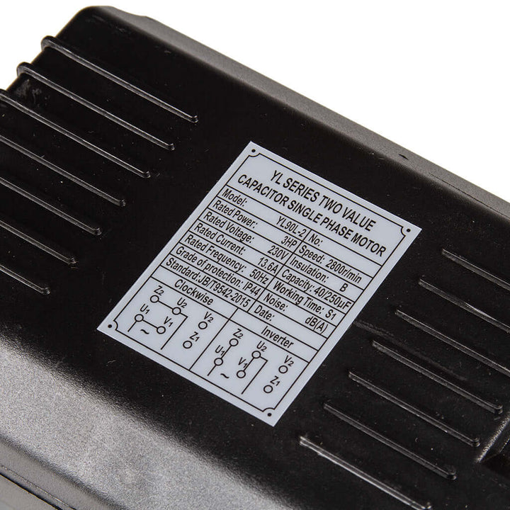 Motor monofazat  2.2 kW compresor aer 230V Ax 24 mm 2800 rpm